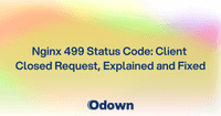 Nginx 499 Status Code: Client Closed Request, Explained and Fixed