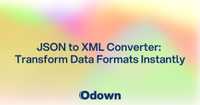 JSON to XML Converter: Transform Data Formats Instantly