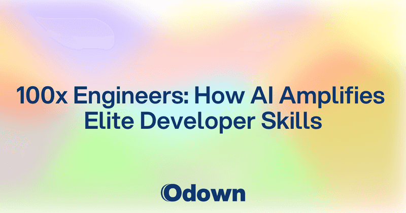 100x Engineers: How AI Amplifies Elite Developer Skills