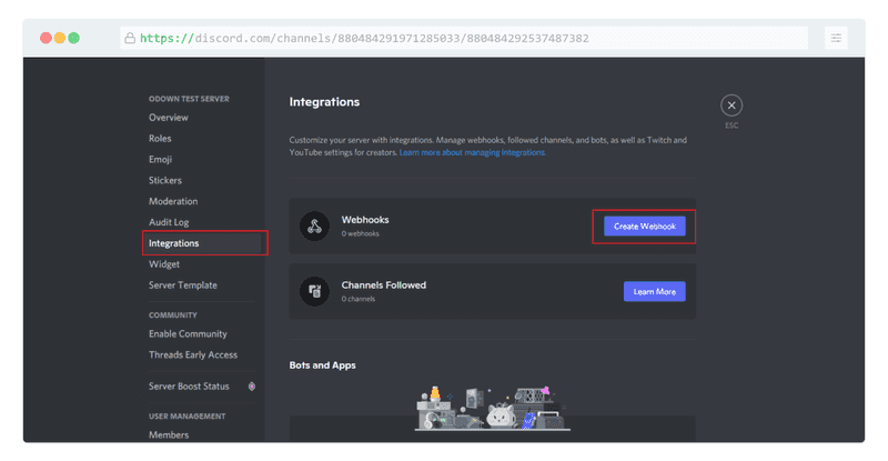 Add a new Discord channel