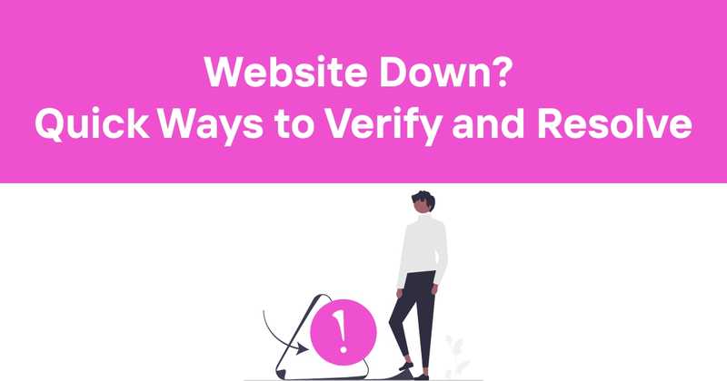 Is the Website Down? How to Check and Troubleshoot - Odown - uptime monitoring and status page